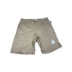 Old Navy Everyday‎ Shorts Chino Khaki Casual Comfort Size 14